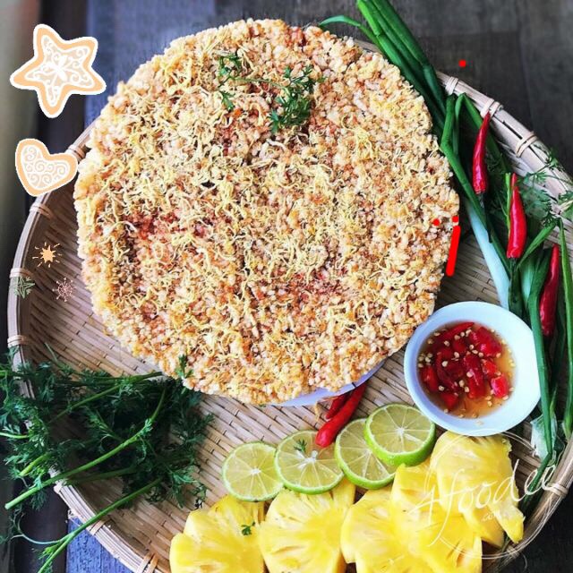 Combo 5 túi cơm cháy chà bông siêu ngon