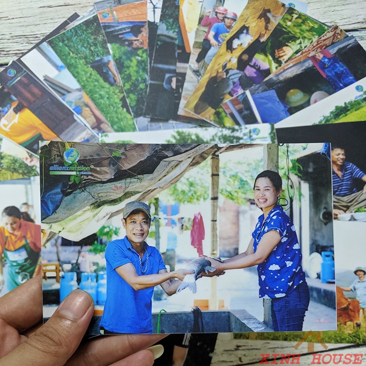 Combo 10 ảnh 9x12 In Ảnh Theo Yêu Cầu - Ép lụa, Phủ uv, Ép Plastic