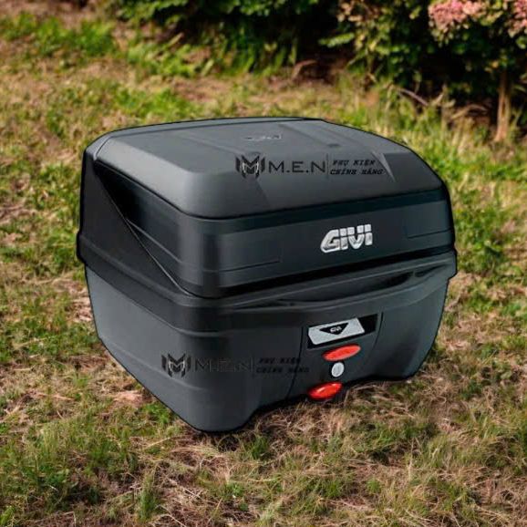 Thùng Sau để Xe Máy Mô-Tô nhựa PP cao cấp Givi Men B32NB Full đen GSR siêu ngầu [CHUẨN HÃNG]
