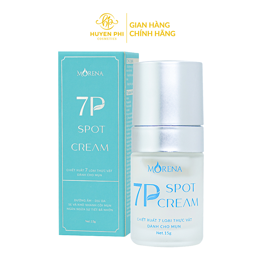 Kem chấm mụn 7P Spot Cream 15g giúp giảm mụn, se và khô nhanh cồi mụn