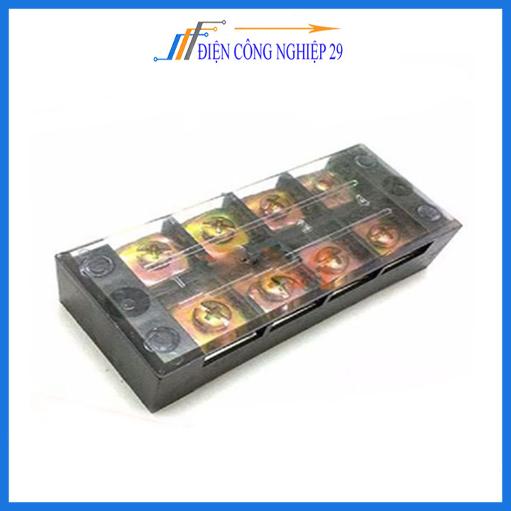 Cầu đấu điện đủ kích thước tb2504 4p-25a