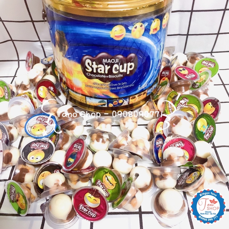 Bánh socola Star Cup Thái