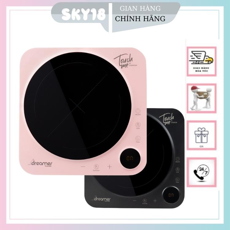 Bếp từ đơn, bếp từ mini, bếp điện, bếp từ thông minh dreamer dc-ih01b – black + dc-ih01p – pink - bảo hành 12 tháng
