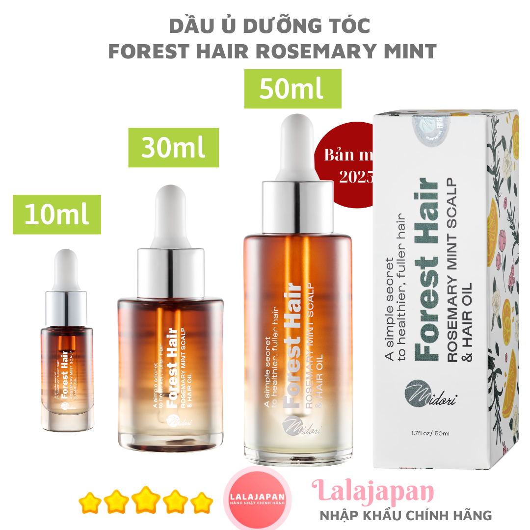 Dầu ủ dưỡng tóc FOREST HAIR Rosemary Mint Scalp and Hair Oil