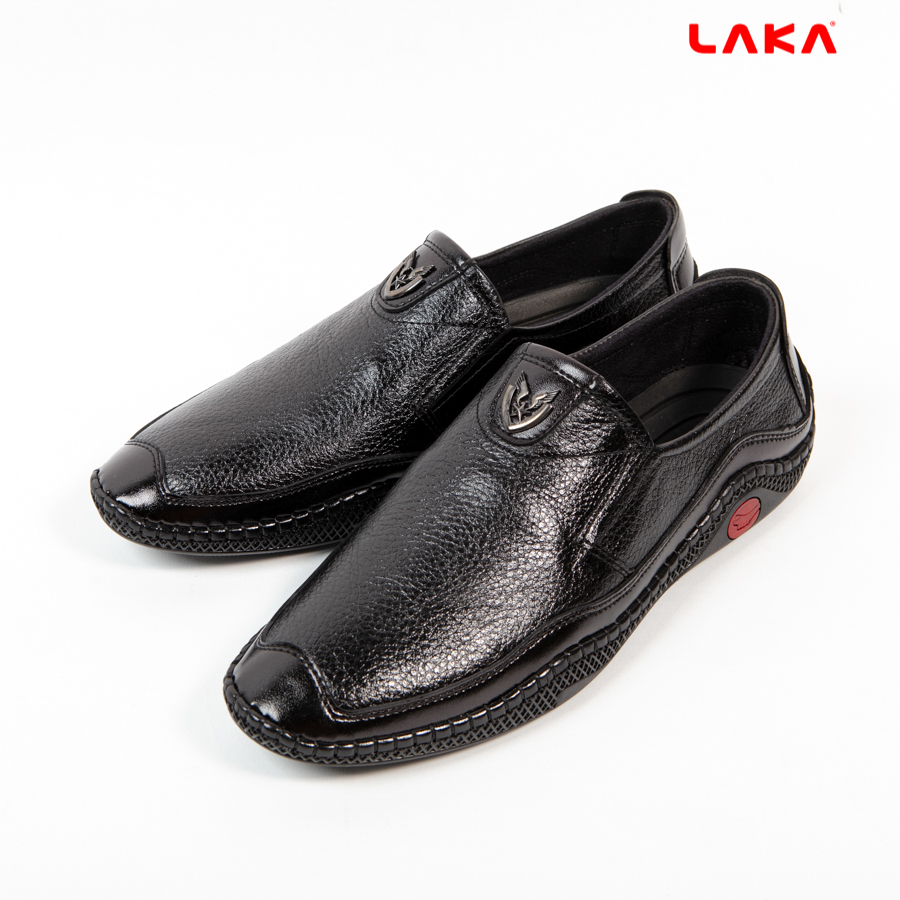 Giày lười nam cao cấp chất liệu da bò nguyên tấm thiết kế mới lạ trẻ trung GLK0220