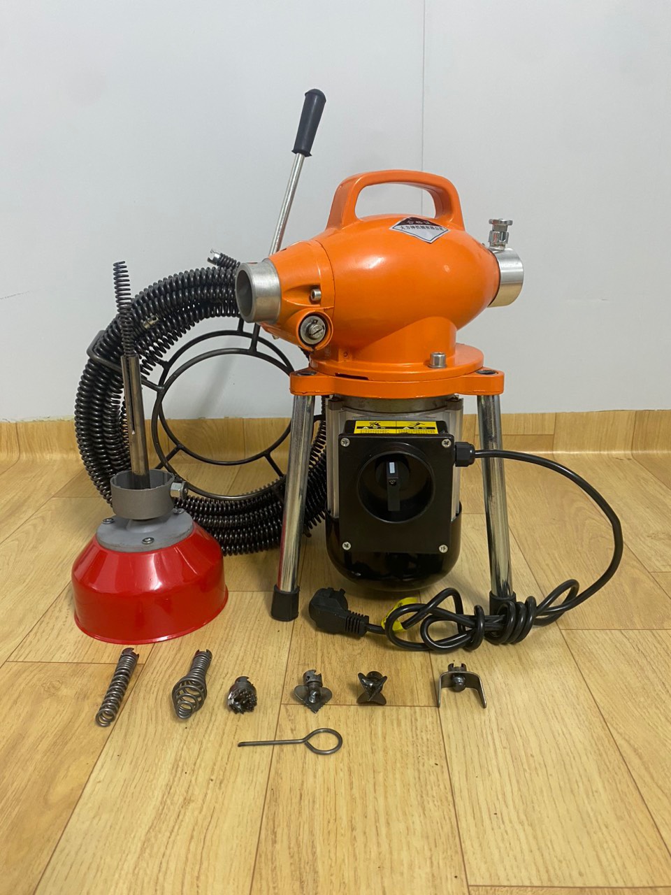 Máy thông tắc cống GQ80 - 900w - rất phù hợp thông tắc các hộ gia đinh