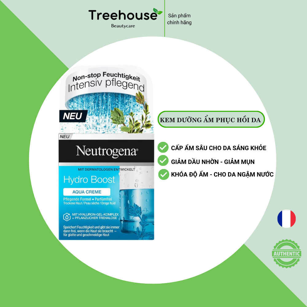 Giảm 50k phí ship kem dưỡng neutrogena hydro boost water ɡel treehouse shop