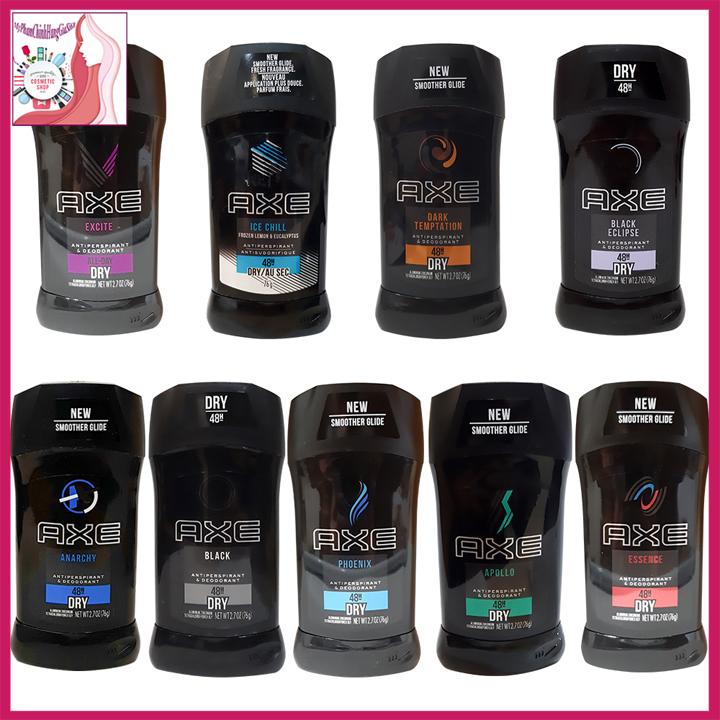 Lăn khử mùi axe antiperspirant deodorant for men 76g usa