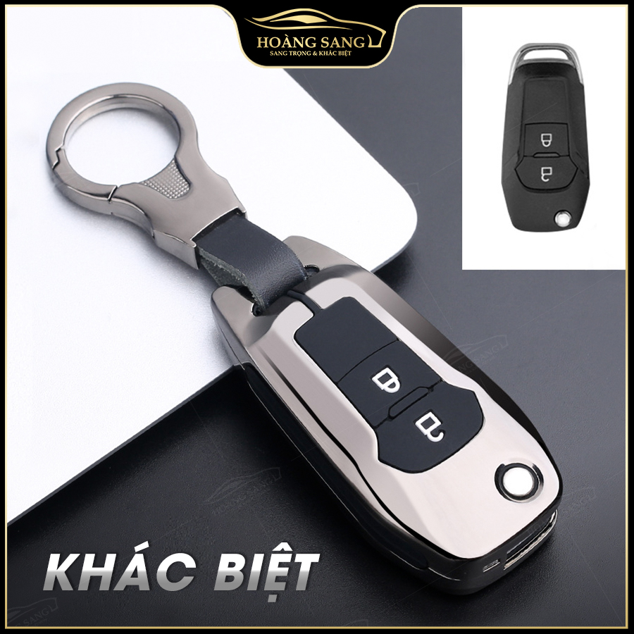 ốp chìa khoá ford ranger 2016 - 2021 chìa cơ , thép không rỉ chống va đập rất tốt , kiểu dáng sang trọng và hiện đại