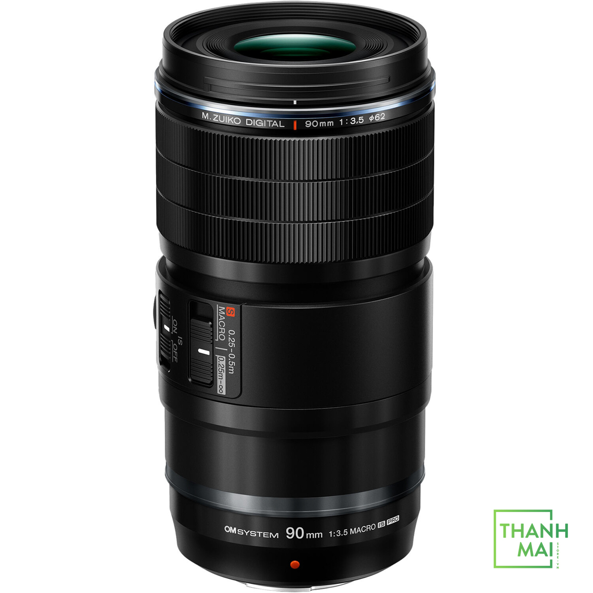 Ống kính OM SYSTEM M.Zuiko Digital ED 90mm F3.5 Macro IS PRO