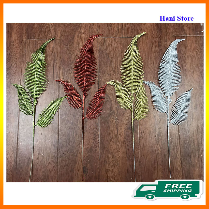 Cành dương xỉ lá to PK17 HANI STORE trang trí oản thờ, oản tài lộc, tháp bánh