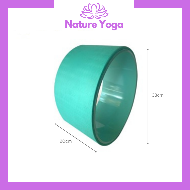Vòng tập yoga Bản 20cm Đệm Dày TPE 8mm  khung Vòng chắc chắn Chịu Lực cao