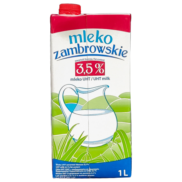 Combo Sữa Tươi Không Đường Mleko 1 Lít nhập khẩu Ba Lan