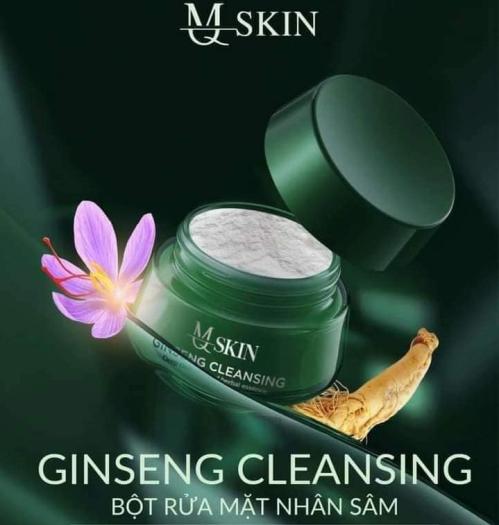 Bột sữa rửa mặt nhân sâm mqskin - hộp 100ml