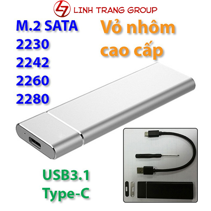 Box SSD M.2 SATA USB-A-C 3.1 3NU31 - BX16