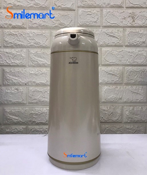 Bình thủy bấm rót zojirushi affb-13, 1.3l, cách nhiệt chân không, đế xoay 360