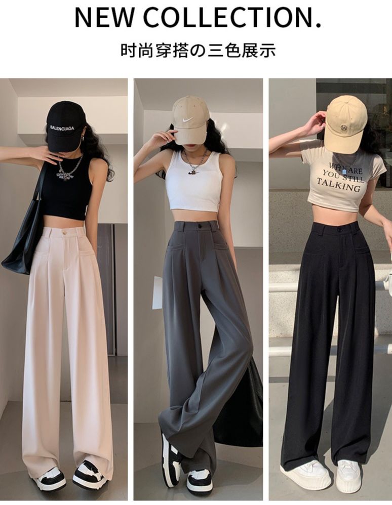 [Duy nhất 20H 10.11 - 13.11, Mua 2 giảm 10%] Quân suông rộng lưng cao túi hộp kiểu dáng độc lạ sang trọng dáng dài 100cm....