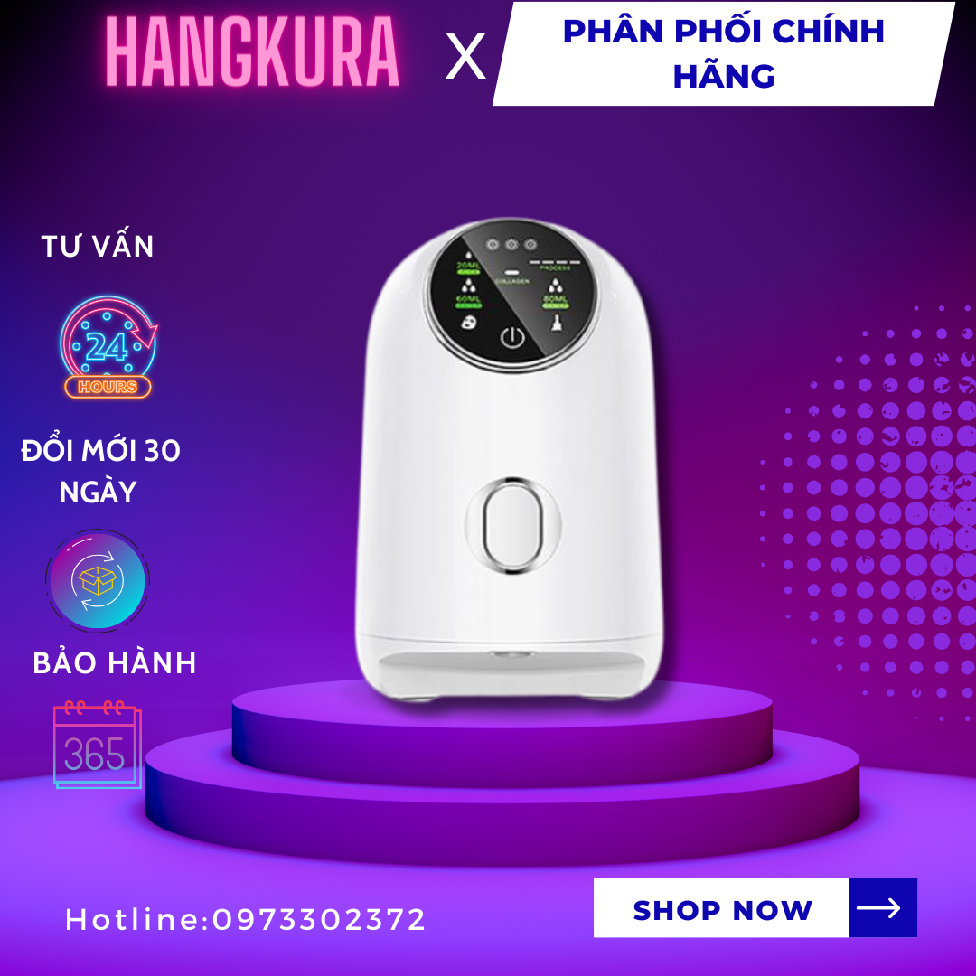 Máy làm mặt nạ ,làm mặt nạ trái cây và c ollagel, máy làm mặt nạ thạch thông minhtự động tại nhà