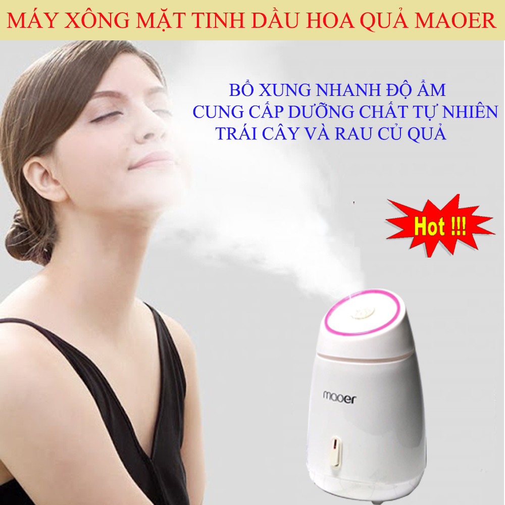 Xông Hơi Da Mặt, Máy Sông Hơi Mặt Trái Cây, Xông Hơi Mặt.Hiệu quả nhanh sử dụng với hoa quả tự nhiên, giúp da sáng hơn, căng mịn hơn. GIÁ SỐC - MUA NGAY + TẶNG KÈM 01 MÓC DÁN ĐT