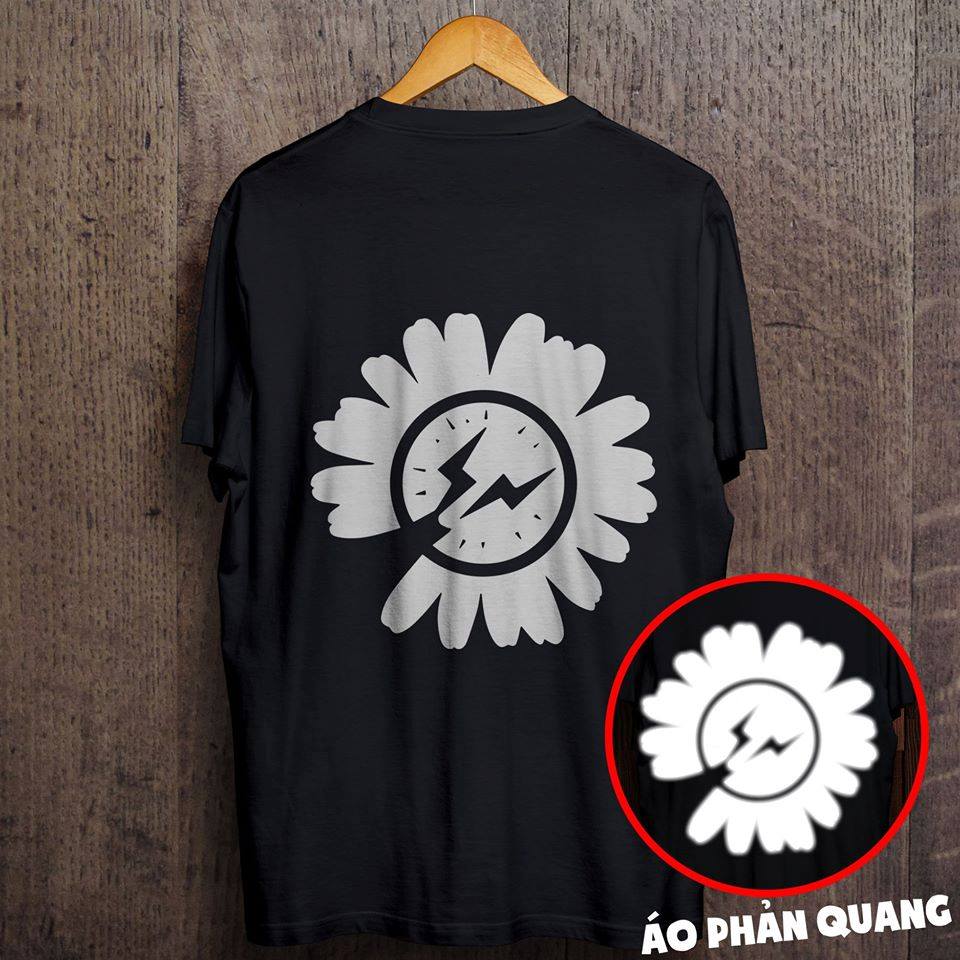 Áo phản quang một màu, áo phản quang Hoa cúc tia sét . Áo thun nam nữ, quần kaki, quần nữ, sét bộ mặc ở nhà, áo thun tay dài, quần jean ống rộng