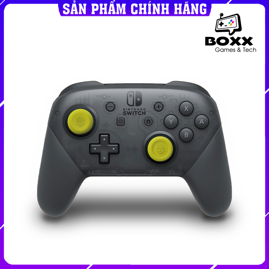 Núm bọc Analog cho tay cầm Nintendo Switch Pro Controller bộ 6 nút chính hãng Skull & Co