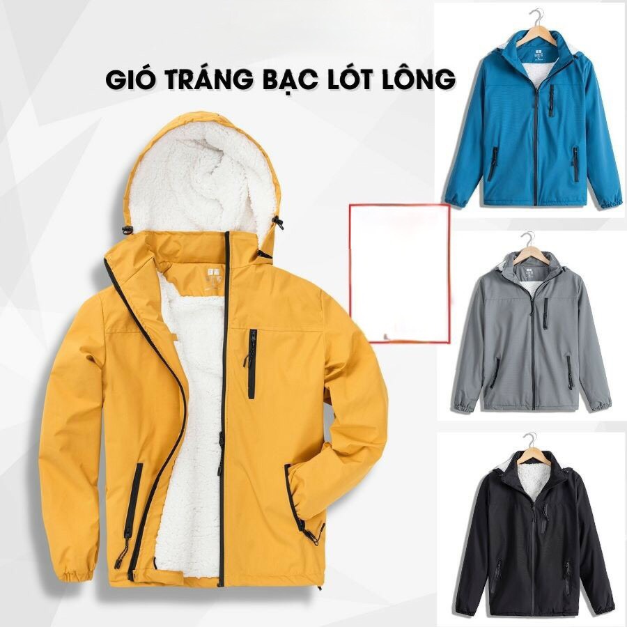 Áo khoác gió lót lông cừu chống nước , áo khoác đôi nam nữ cao cấp