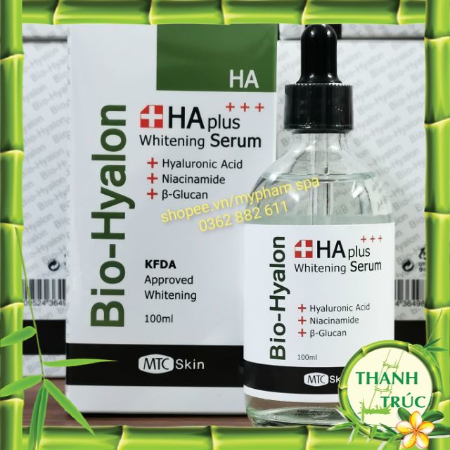 Ha plus whitening serum - serum cấp ẩm, trắng sáng da