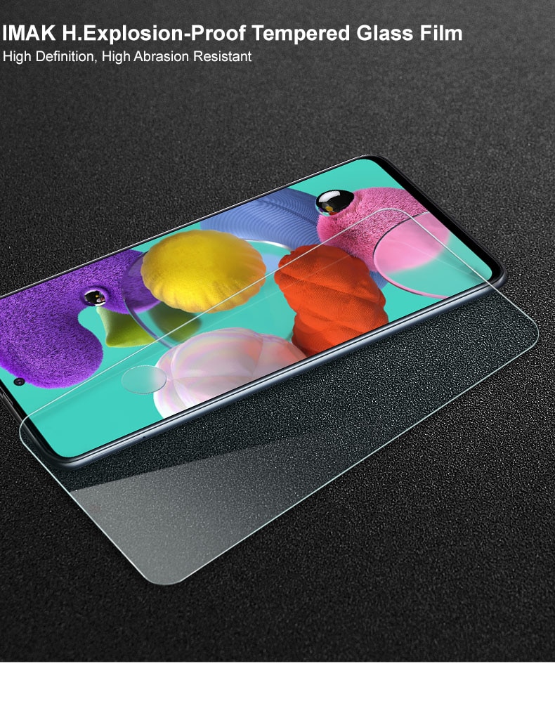 Kính cường lực Samsung Galaxy A51 , A71, A91 Trắng trong siêu cứng