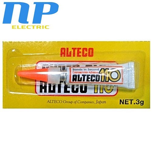 Tuýp keo dán vật liệu alteco 110 nhật