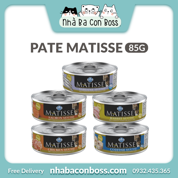 Lon 85g Pate Matisse Cho Mèo