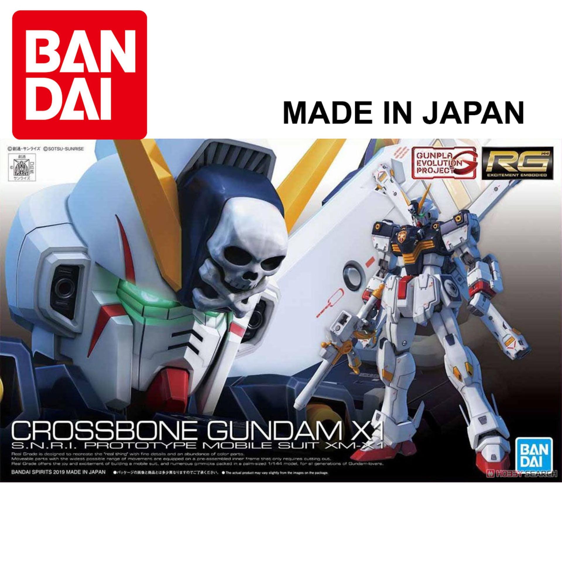 Mô hình robot gundam bandai 1/144 rg 31 crossbone gundam x1 serie real grade