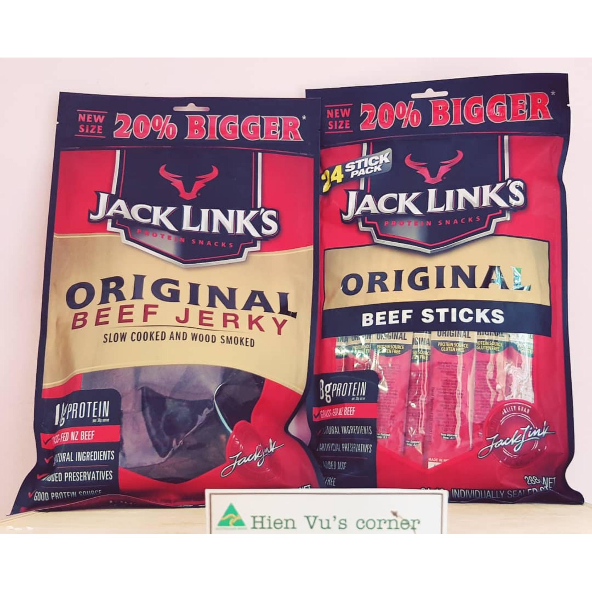 Combo 2 gói khô bò Jack Link Newzeland
