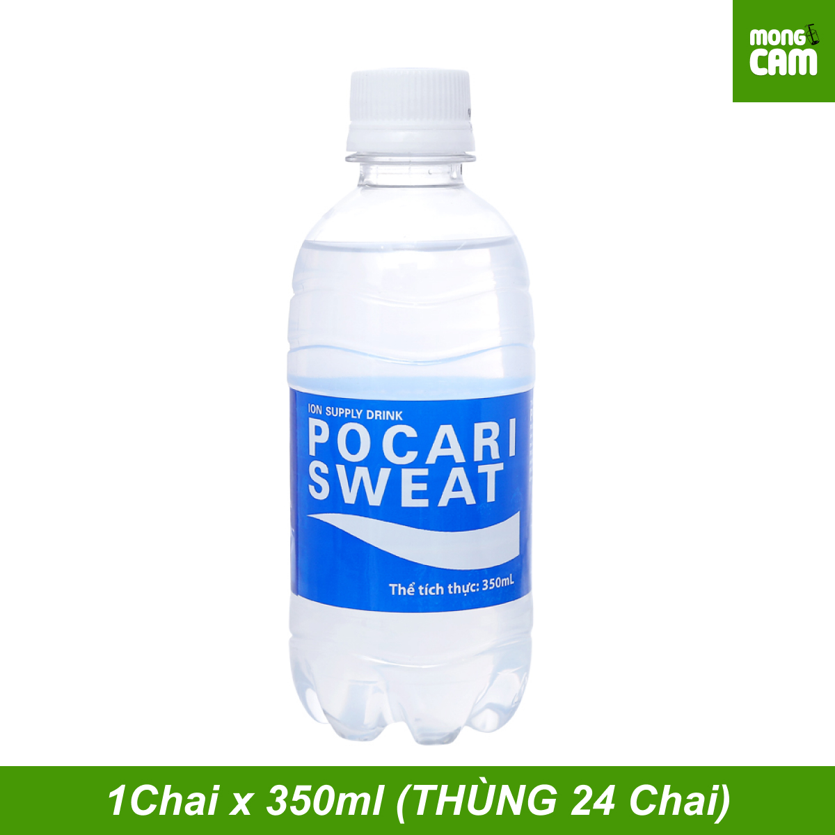 Nước khoáng bổ sung i-on POCARI SWEAT 350ml (chai)