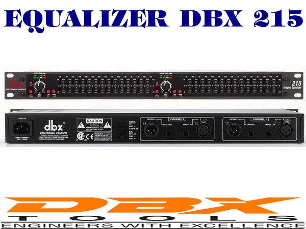 Bộ Lọc xì, lọc âm thanh Equalizer DBX 215 giá rẻ, phát rất hay