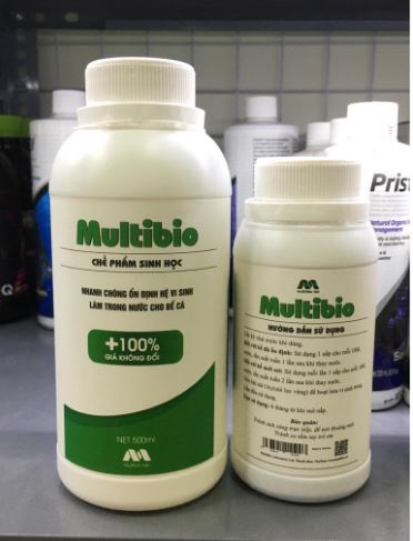 Multibio lab - vi sinh bể cá multibio - lọ 125ml