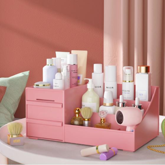 KỆ MỸ PHẨM 3 TẦNG CỠ LỚN TIỆN DỤNG - KỆ MỸ PHẨM NHỰA 3 TẦNG NHIỀU NGĂN MẪU MỚI 2020 - KỆ ĐỰNG ĐỒ DÙNG CÁ NHÂN ,ĐỰNG ĐỒ TRANG ĐIỂM - TỦ ĐỰNG MỸ PHẨM MINI CÓ NGĂN KÉO TIỆN DỤNG ( HÀNG TỐT )