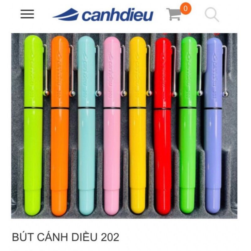 Bút Cánh diều 202 ngòi êm trơn - Bút luyện viết chữ đẹp