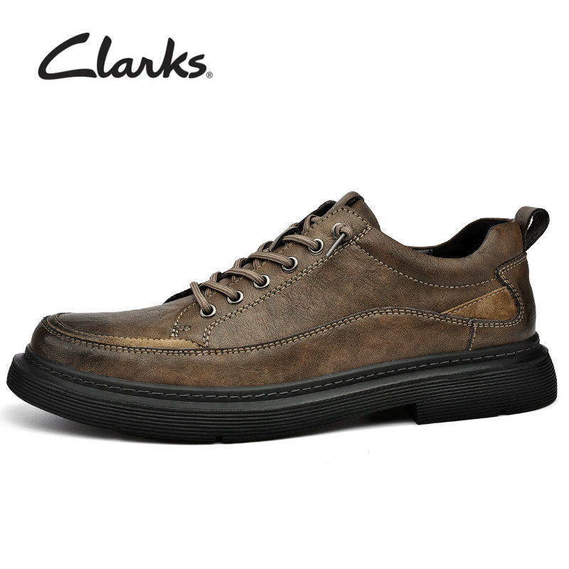 Clarks_giày tây da nam un abode ease giày giản dị và thời trang da bò
