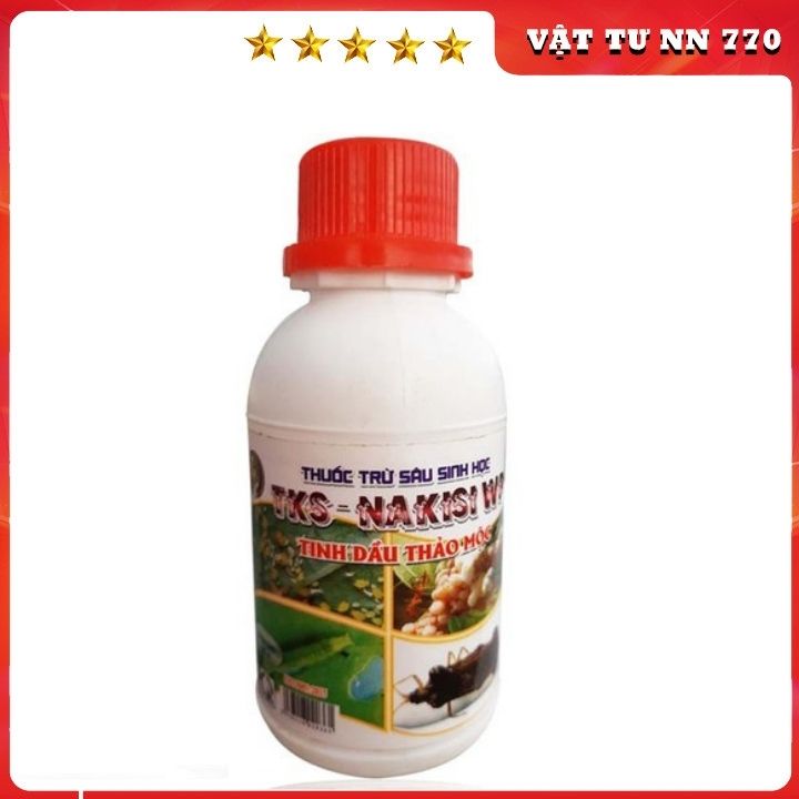 Thuốc Trừ Sâu Sinh Học Thảo Mộc Nakisi Phòng Trừ và Xua Đuổi Sâu, Rầy, Nhện Đỏ, Bọ Trĩ.