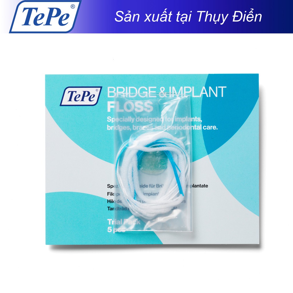 Chỉ nha khoa cho cầu mão răng và implant tepe bridge & implant 5 cái