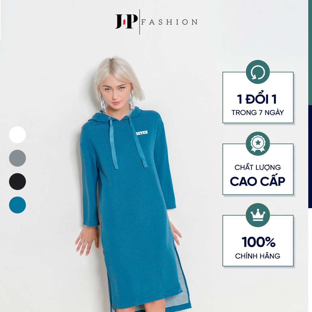 Đầm thun cổ nón tay dài j-p fashion 11003512