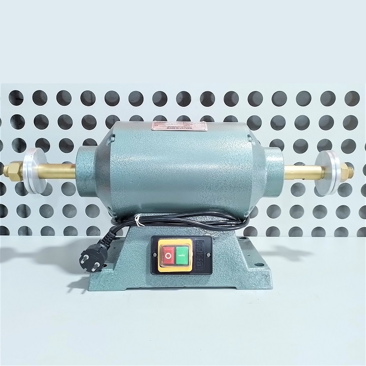Máy mài bàn hồng ký máy mài 2 đầu cốt dài sử dụng điện 220v hàng chính hãng 100%