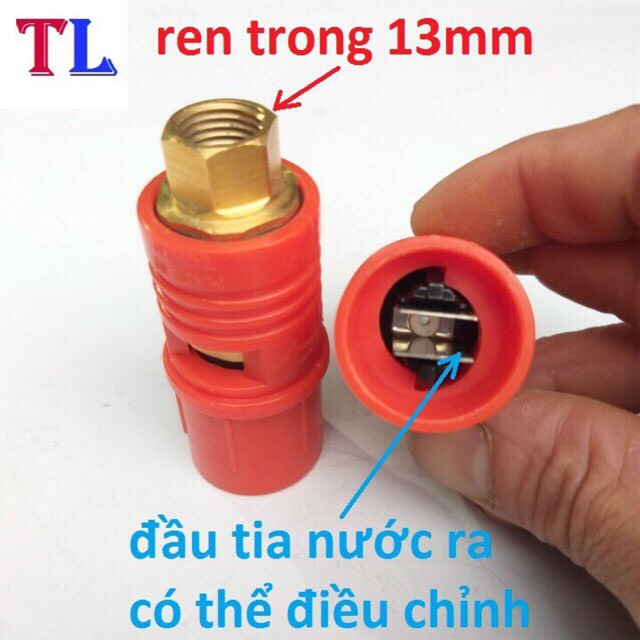 Béc rửa xe mỏ vịt cao áp có chỉnh tia loại tốt