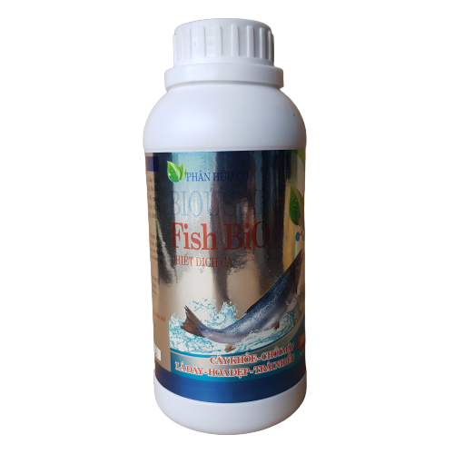Vườn Xanh, Đạm Cá Hữu Cơ Thủy Phân Không Mùi, Xanh Tốt Cây, Chồi Mập, Cải Tạo Đất BIOUS APC Fish BiO Chiết Dịch Cá ( Chai 500ml )