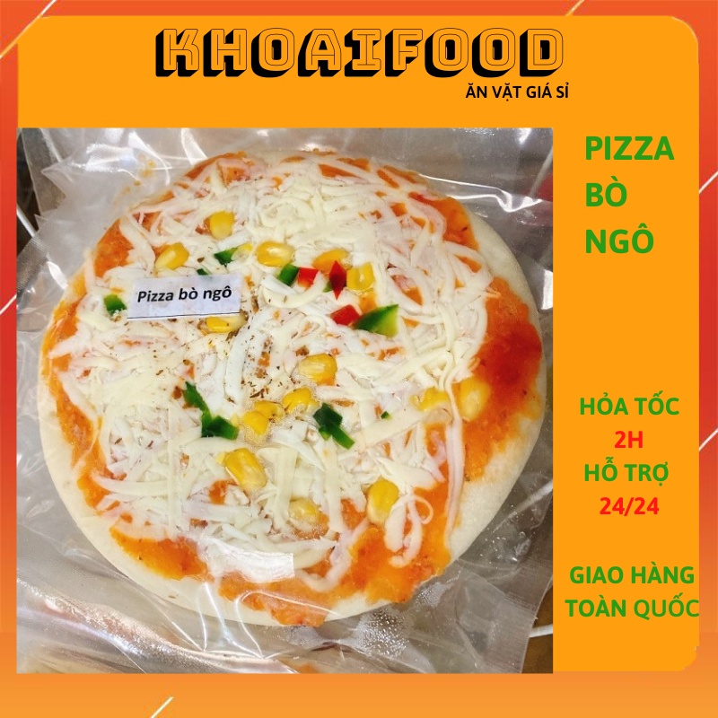 Pizza phô mai làm sẵn size mini