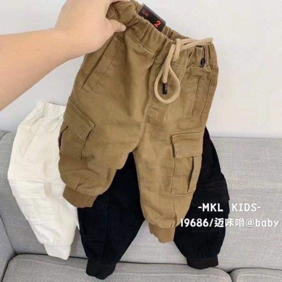 Quần kaki túi hộp thần thánh bé yêu