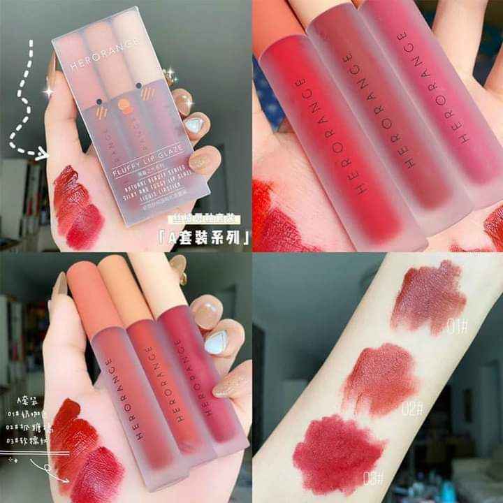 Set son 3 cây lên màu chuẩn lì