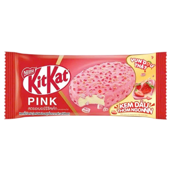 (GIAO HỎA TỐC HCM) Kem Kitkat dâu Nestle IC (64g)