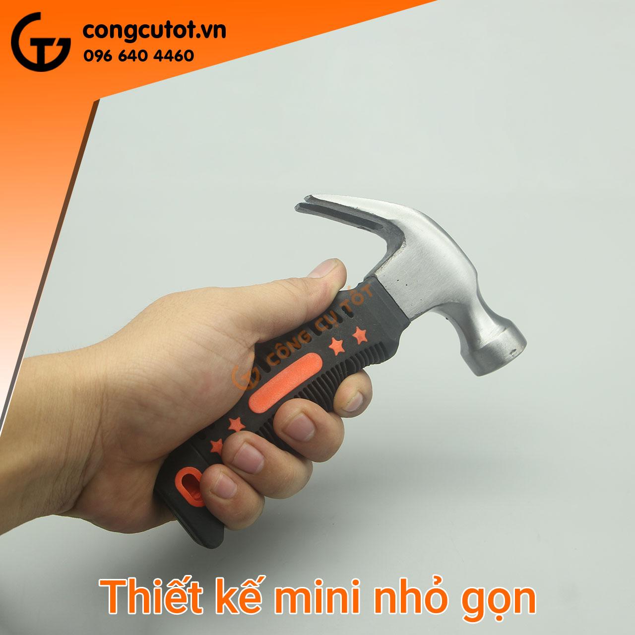 Búa nhổ đinh mini liền khối