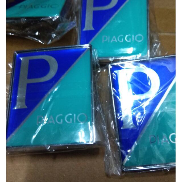 [HCM]Logo chữ P xe Vespa